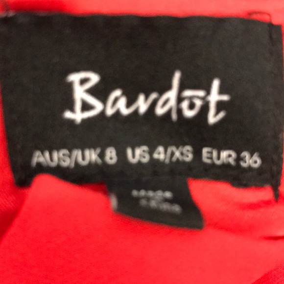 SOLD OUT Bardot Heat Wave Off-the-Shoulder  Dress - Picture 4 of 4